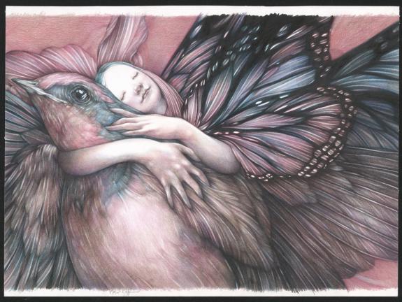 Marco Mazzoni - POUCETTE, Illustration originale