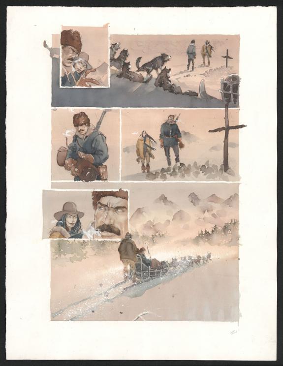 Sergio Tisselli - Le Chemin du couchant, Marqu&eacute; par le diabl