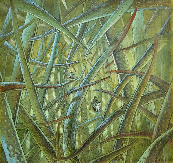 Serge Pell&eacute; - Orbital, Illustration originale in&eacute;dite