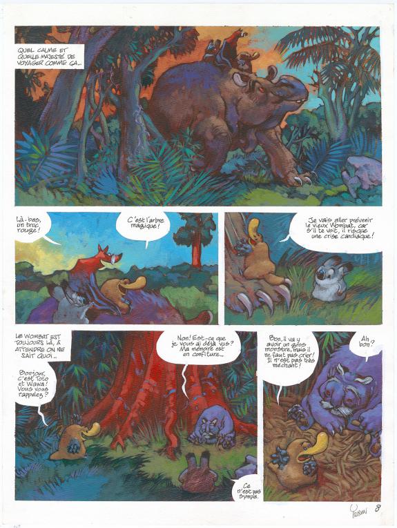 Yoann - Toto l'ornithorynque, Toto l'ornithorynque au pays d