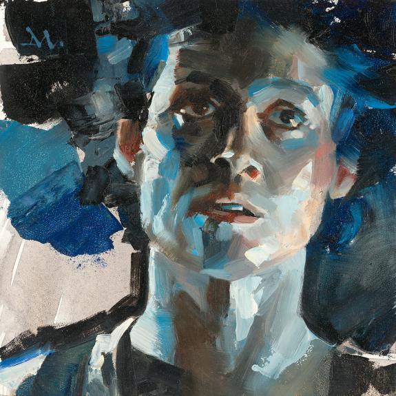Greg Manchess - Ripley, Peinture originale inspir&eacute;e du film 