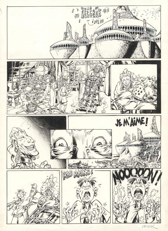 Jean-Louis Mourier - Trolls de Troy, Planche originale n&deg;14