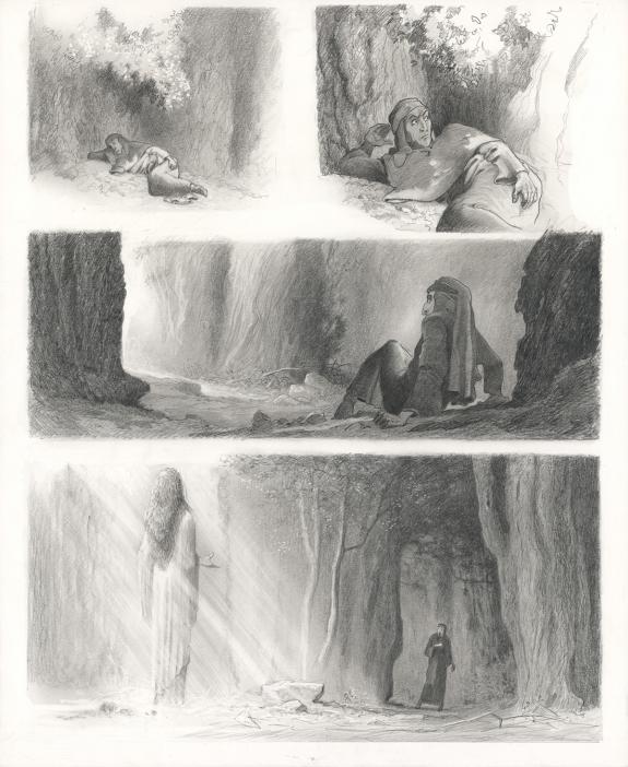 Paul & Ga&euml;tan Brizzi - L'Enfer de Dante, Planche originale n