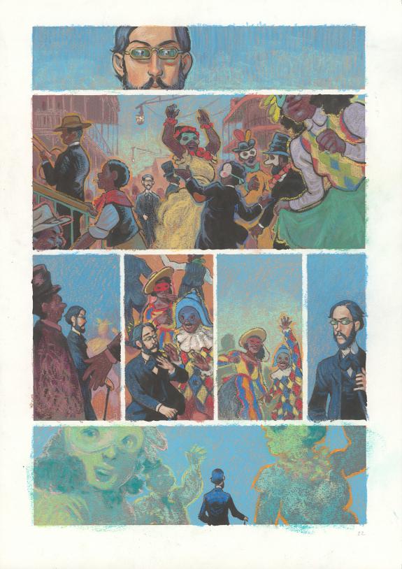 Efa - Degas, La Danse de la Solitude, Planche originale n&deg;22