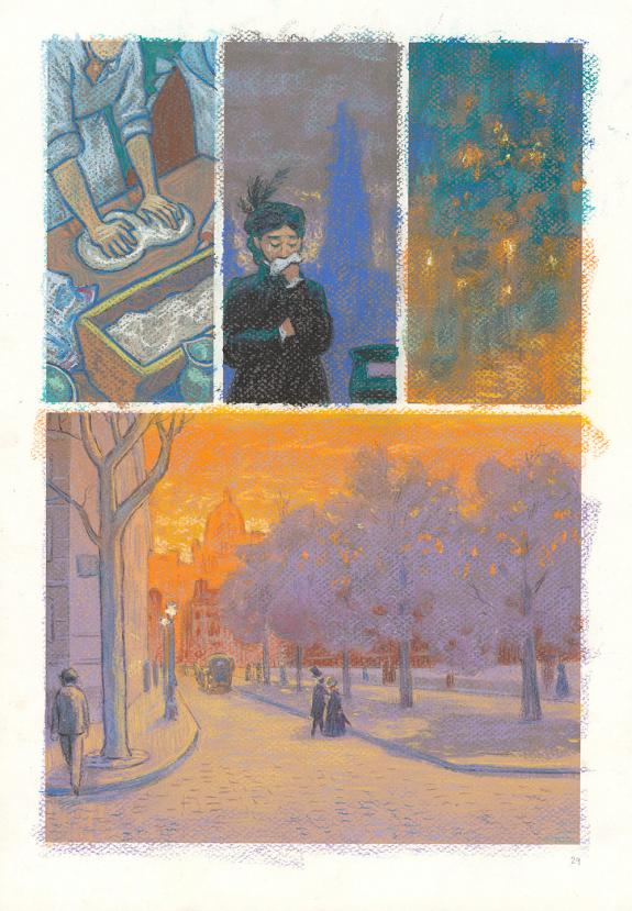 Efa - Degas, La Danse de la Solitude, Planche originale n&deg;29