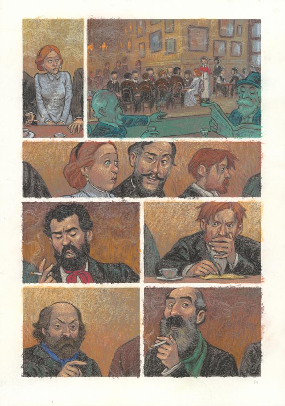 Efa - Degas, La Danse de la Solitude, Planche originale n&deg;34