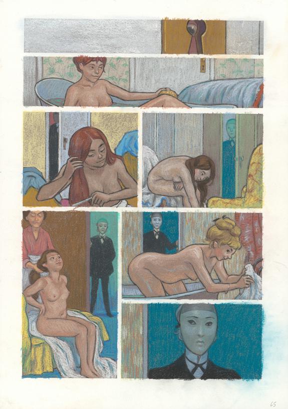 Efa - Degas, La Danse de la Solitude, Planche originale n&deg;65