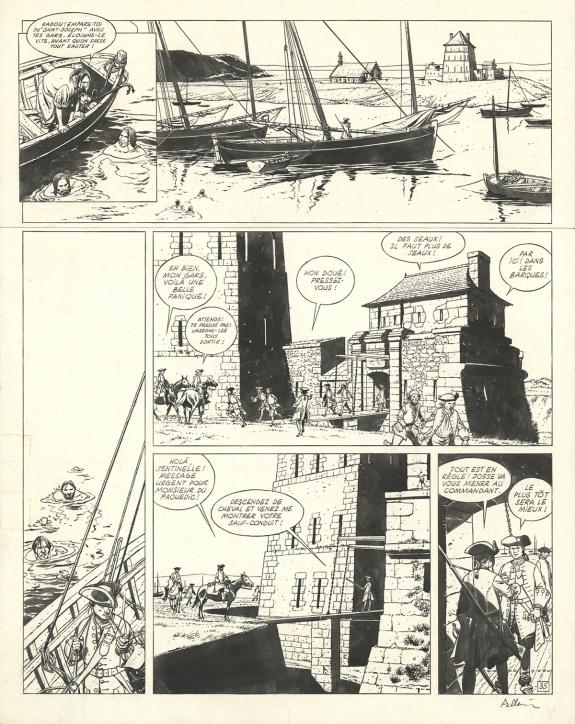 Patrice Pellerin - L'&Eacute;pervier, Le Rocher du cr&acirc;ne, Planche o