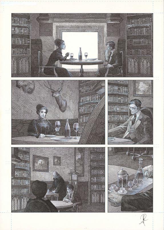 Alberto Varanda - La Mort vivante, Planche originale n&deg;25