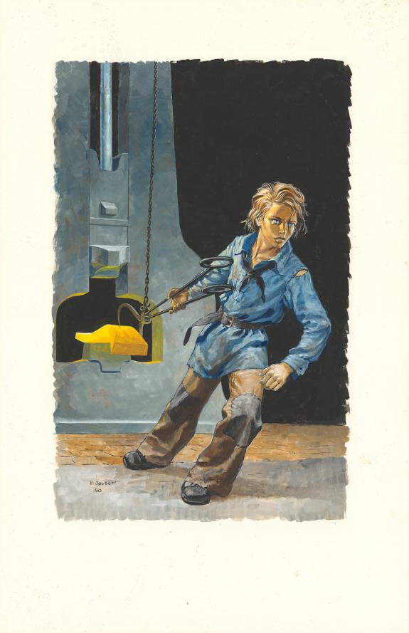 Pierre Joubert - Illustration originale in&eacute;dite 