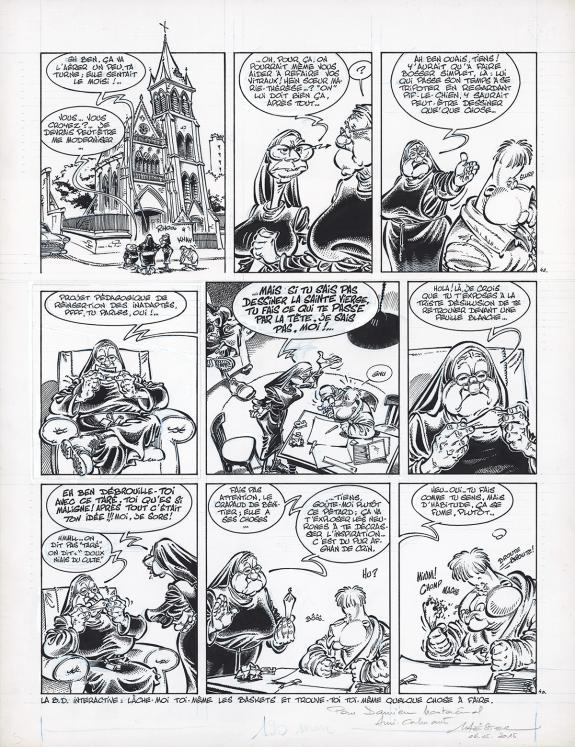 Ma&euml;ster - S?ur Marie-Th&eacute;r&egrave;se, Heureux les imb&eacute;ciles, Planche