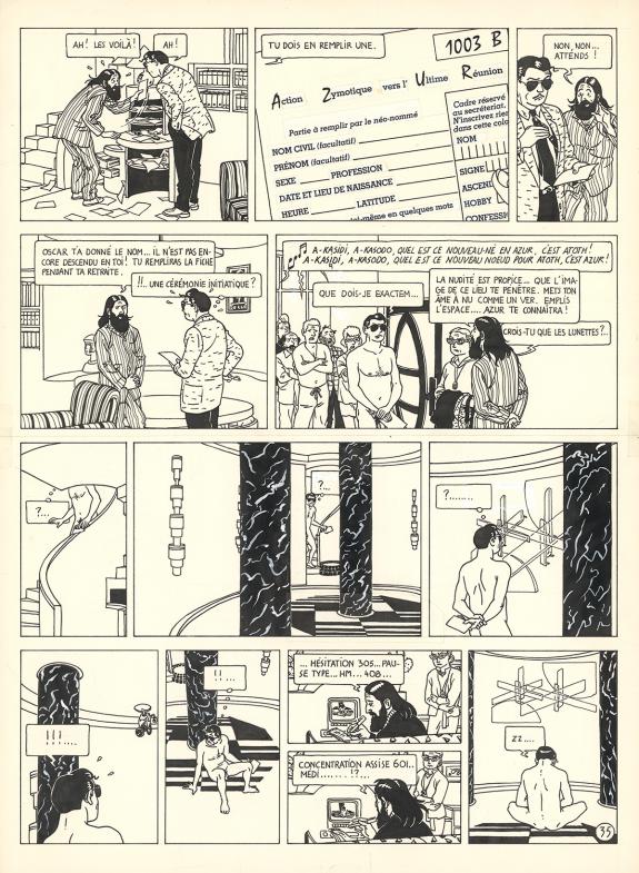 Ted Benoit - Ray Banana, Berceuse &eacute;lectrique, Planche origin