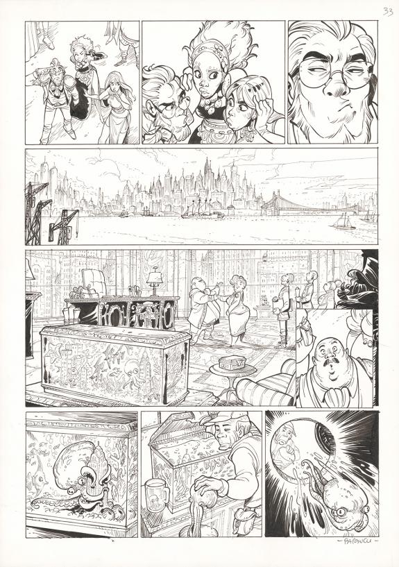 Alessandro Barbucci - Ekh&ouml; Monde miroir, La Sir&egrave;ne de Manhat