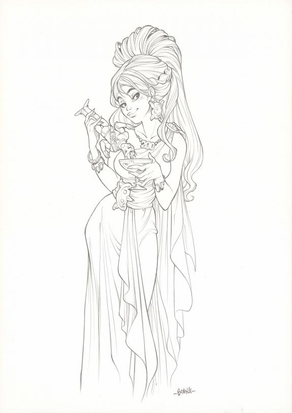 Alessandro Barbucci - Ekh&ouml; Monde miroir, Illustration origin