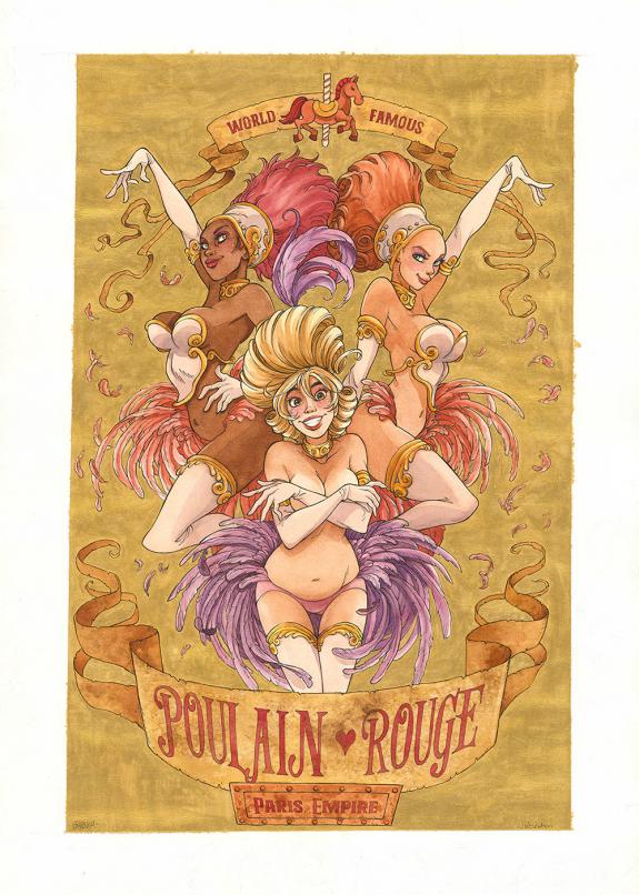 Barbucci & Lebreton - Ekh&ouml; Monde miroir, Poulain Rouge, illu