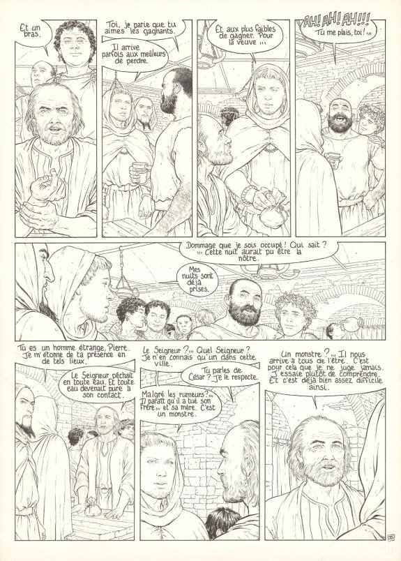 Philippe Delaby - Murena, La D&eacute;esse Noire, Planche originale