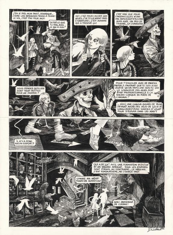 Daria Schmitt - Ornithomaniacs, Planche originale n&deg;22