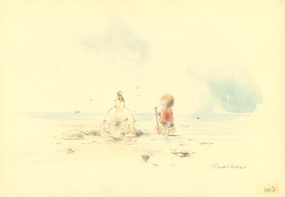 Claude K. Dubois - Cassandre, Illustration originale. S&eacute;lect