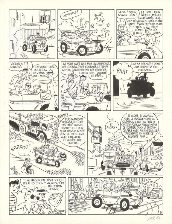 Stanislas - Victor Levallois, Planche originale n&deg;34