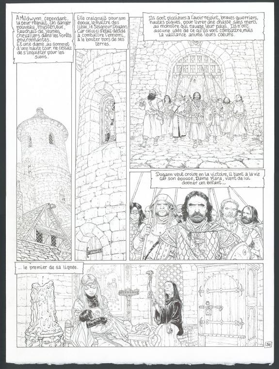 Philippe Delaby - Complainte des Landes Perdues, La F&eacute;e Sanc