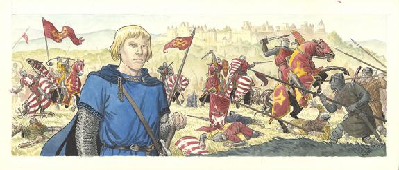 Luca Erbetta - Illustration originale r&eacute;alis&eacute;e pour Pyr&eacute;n&eacute;e 