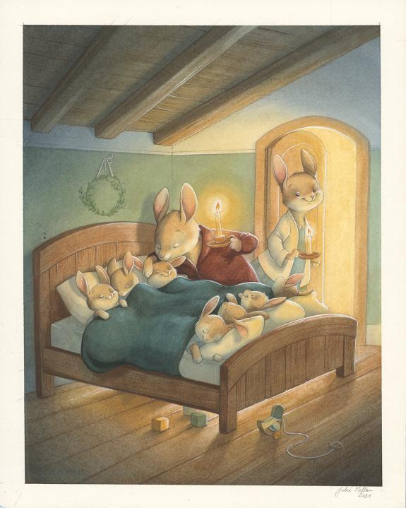 Julie Mellan - Les belles histoires de grand-m&egrave;re, Illustrat