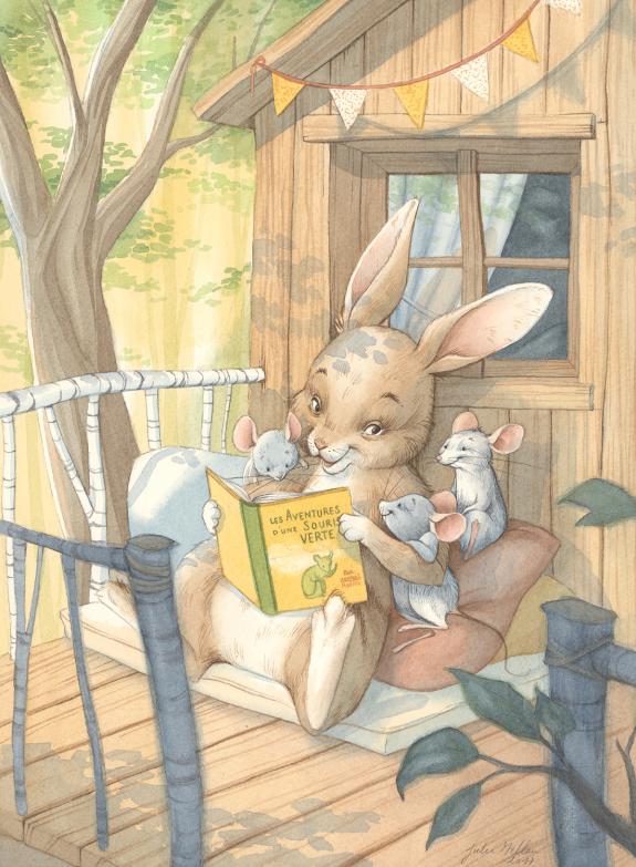 Julie Mellan - Illustration originale in&eacute;dite - S&eacute;lection "C