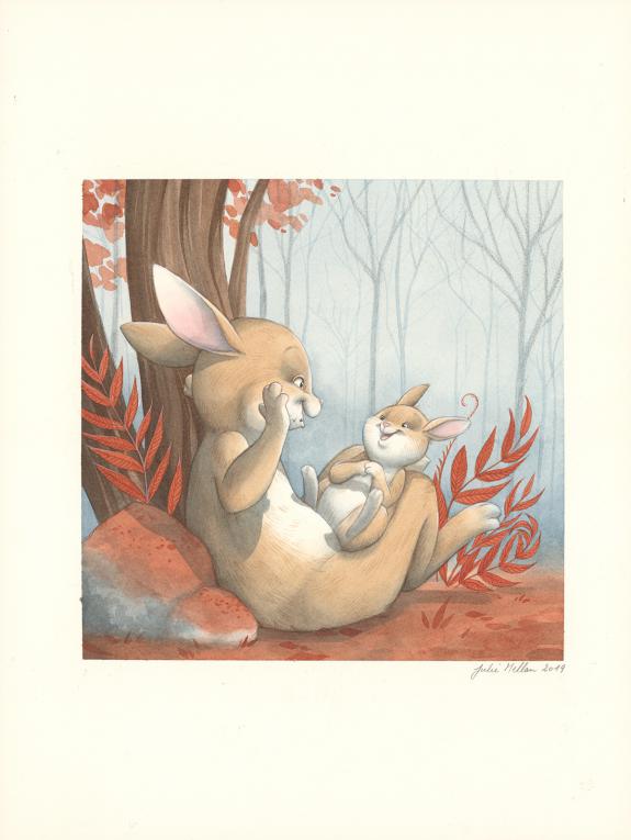 Julie Mellan - Illustration originale in&eacute;dite 