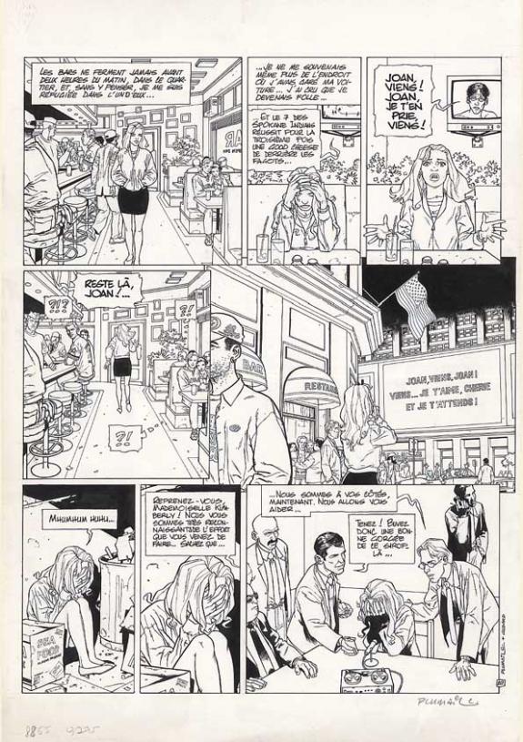 Claude Plumail - Le Cybertueur, Pour l'amour de Joan, Planch