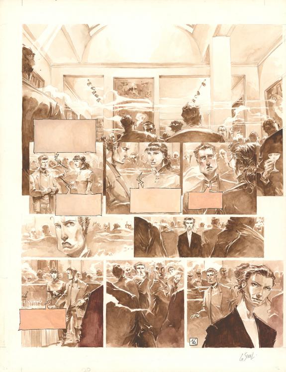 Guillaume Sorel - Mother, Planche originale n&deg;16