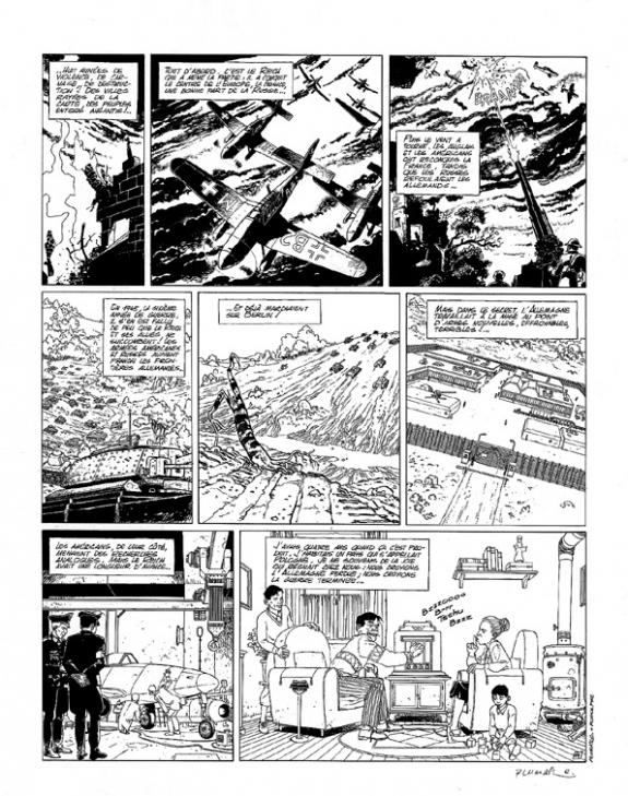 Claude Plumail - Das Reich, Citadel, Planche originale n&deg;19