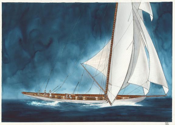 Christophe Dubois - La Ballade de Magdalena, Illustration or