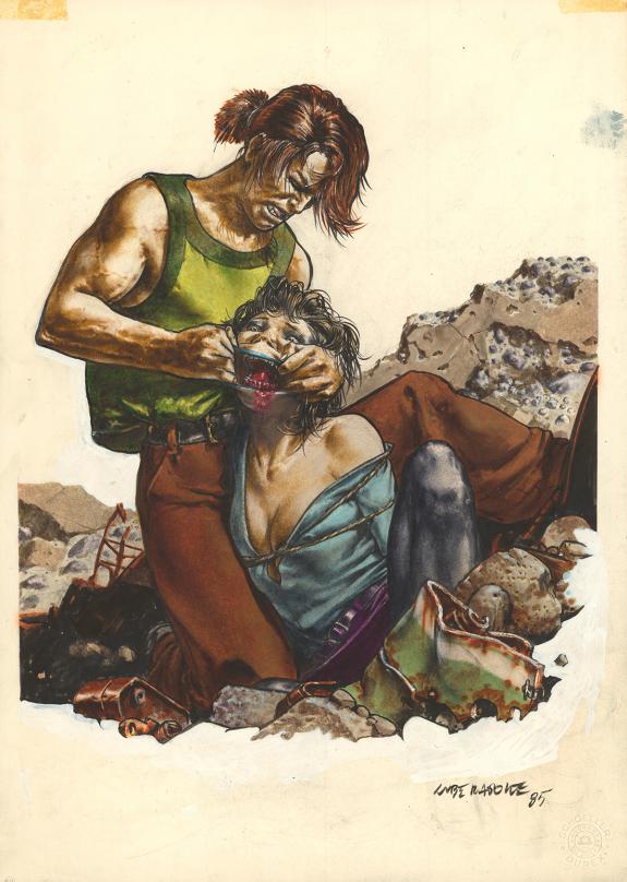 Tanino Liberatore - Portrait de la B&ecirc;te en rock star, Illust