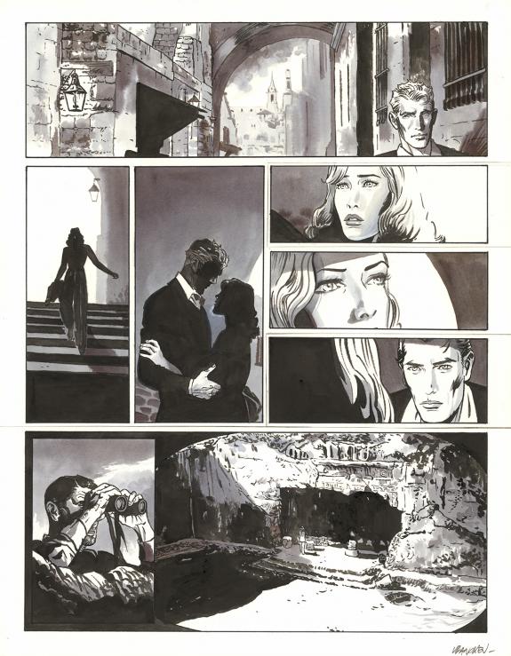 Bernard Vrancken - Les Enfants du ciel, Planche originale n&deg;