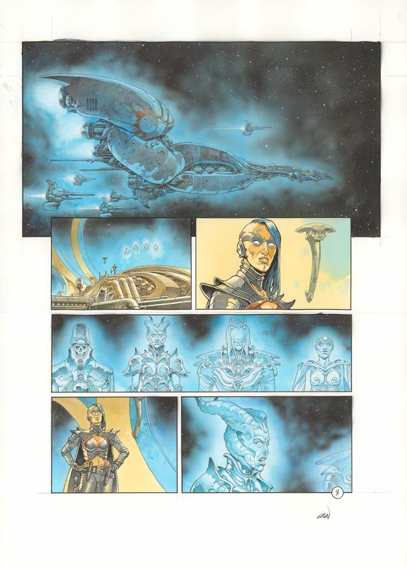 Grun - Space Relic Hunters, Planche originale n&deg;008