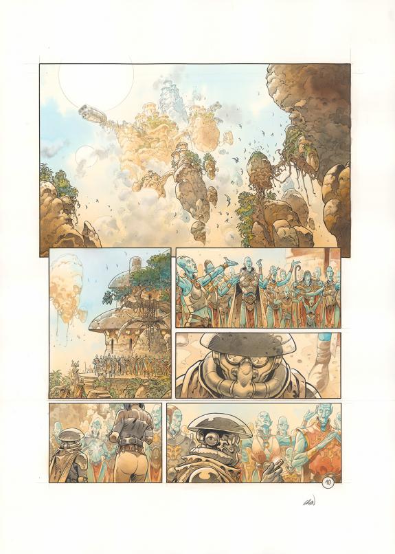 Grun - Space Relic Hunters, Planche originale n&deg;010