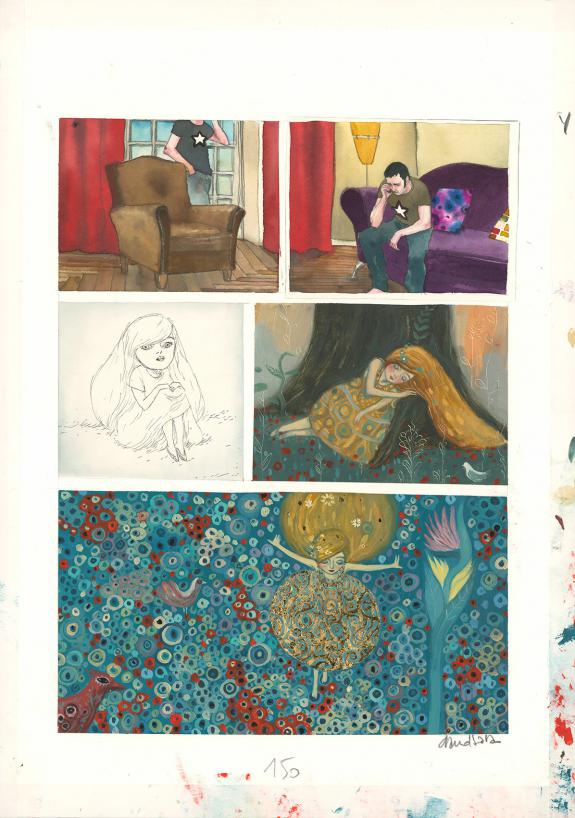 David Sala - Le Poids des h&eacute;ros, Planche originale n&deg; 150, s