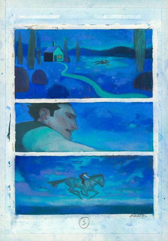 David Sala - Le Poids des h&eacute;ros, Planche originale n&deg; 5