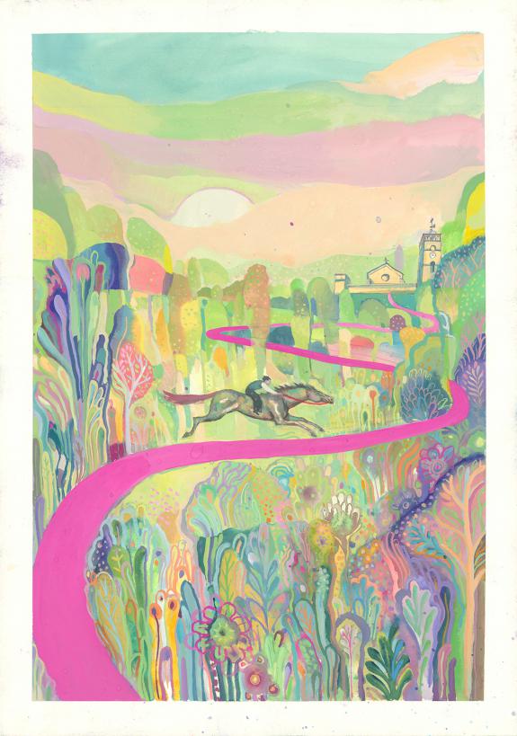 David Sala - Le Poids des h&eacute;ros, Illustration originale pour