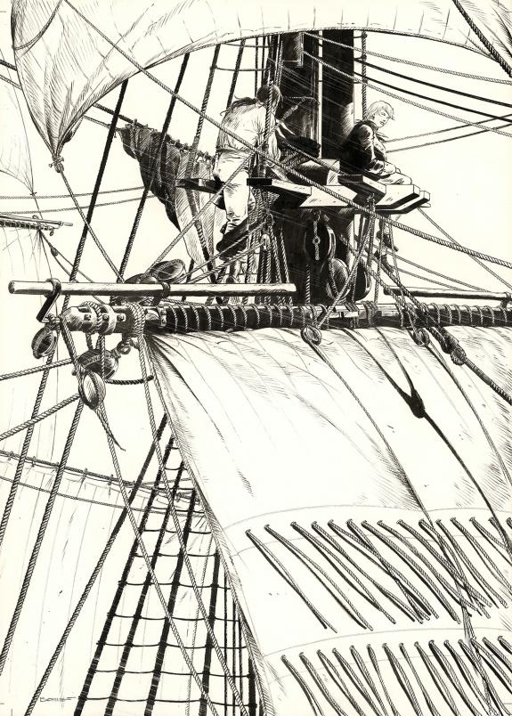 Franck Bonnet - USS Constitution, Int&eacute;grale, Couverture orig