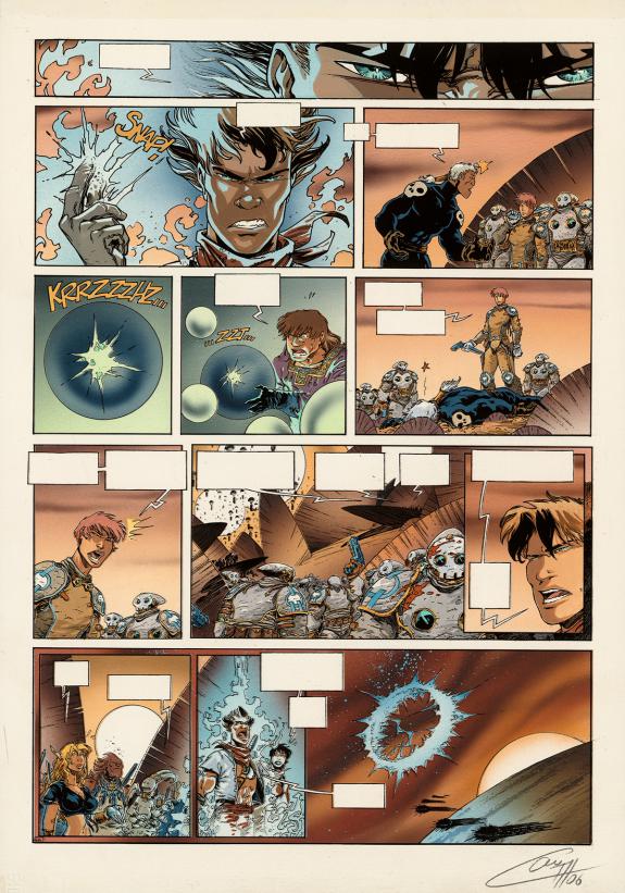 Guth&Tarquin - Lanfeust des &Eacute;toiles, Les Sables d'Abraxar, M