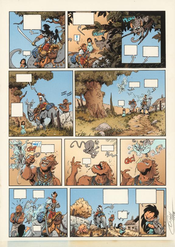 Guth&Tarquin - Lanfeust des &Eacute;toiles, Un, deux ... Troy, Mise