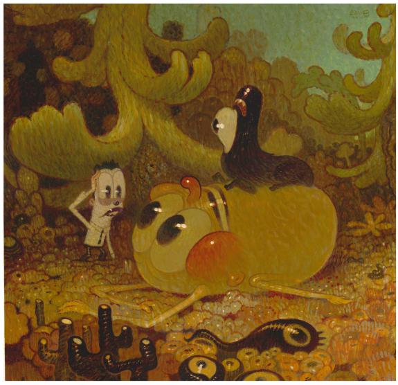 Dave Cooper - Mouthcar #1
Peinture r&eacute;alis&eacute;e en 2020