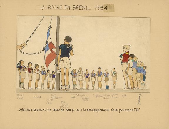 Pierre Joubert - Du temps que j'&eacute;tais "Boiscout", La Roche-e