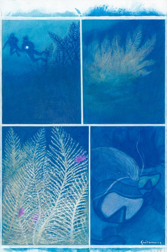 Gaetan Nocq - Octopolis, Planche originale n&deg;117