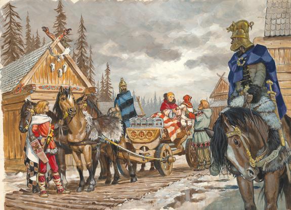 Pierre Joubert - La Vie priv&eacute;e des Hommes, Au Temps des Viki