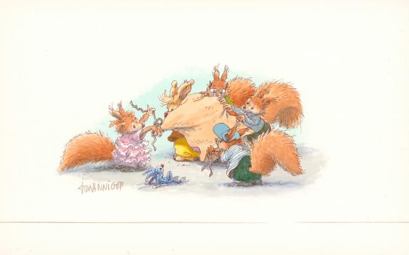 Lo&iuml;c Jouannigot - La Famille Passiflore , L'Omelette g&eacute;ante 