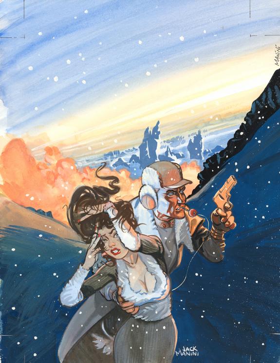 Jack Manini - Mycroft Inquisitor, Neiges sanglantes, Couvert