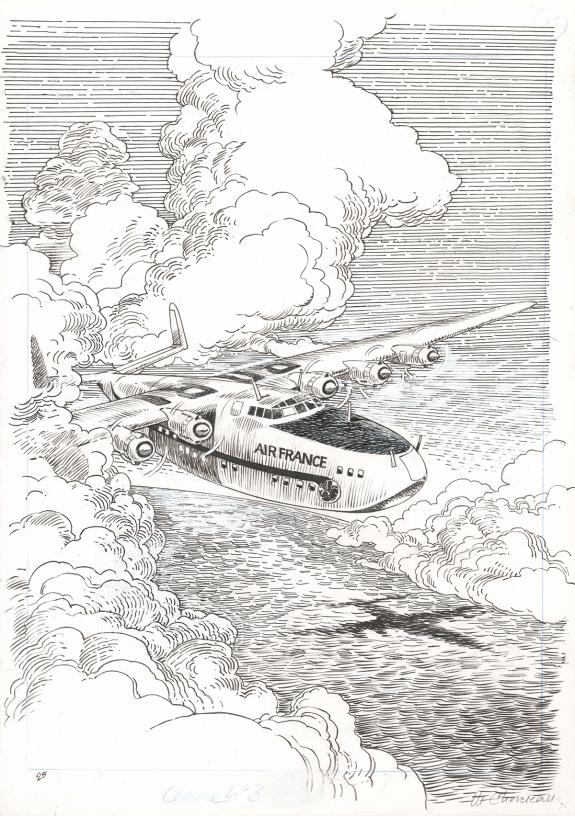 Michel CHEVEREAU - Bon Voyage ?, Planche originale n&deg;25 (cha