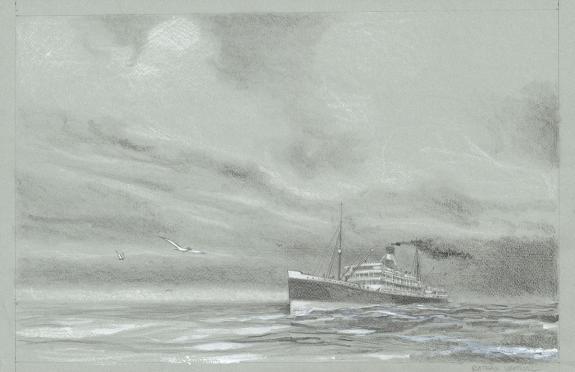 Emmanuel Lepage - Les Voyages d'Anna, Illustration originale